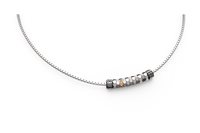Collana Bikkembergs Uomo GEOMETRICS in Acciaio Diamante GEOP02WB - GEOP02WB